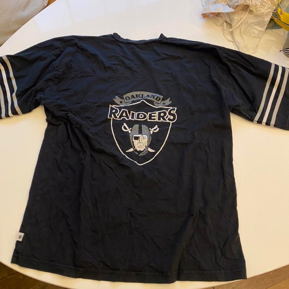 cotton men’s XXL t shirt Raiders sports